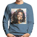 Sidney Maurer Original Portrait Of Whitney Houston Triangle Earrings Mens Sweatshirt - Mens Sweatshirt