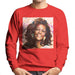 Sidney Maurer Original Portrait Of Whitney Houston Triangle Earrings Mens Sweatshirt - Mens Sweatshirt