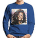 Sidney Maurer Original Portrait Of Whitney Houston Triangle Earrings Mens Sweatshirt - Mens Sweatshirt