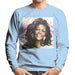 Sidney Maurer Original Portrait Of Whitney Houston Triangle Earrings Mens Sweatshirt - Mens Sweatshirt