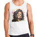 Sidney Maurer Original Portrait Of Whitney Houston Triangle Earrings Mens Vest - Mens Vest