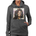 Sidney Maurer Original Portrait Of Whitney Houston Triangle Earrings Womens Hooded Sweatshirt - Womens Hooded Sweatshirt