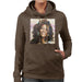 Sidney Maurer Original Portrait Of Whitney Houston Triangle Earrings Womens Hooded Sweatshirt - Womens Hooded Sweatshirt