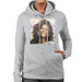 Sidney Maurer Original Portrait Of Whitney Houston Triangle Earrings Womens Hooded Sweatshirt - Womens Hooded Sweatshirt