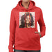 Sidney Maurer Original Portrait Of Whitney Houston Triangle Earrings Womens Hooded Sweatshirt - Womens Hooded Sweatshirt