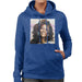 Sidney Maurer Original Portrait Of Whitney Houston Triangle Earrings Womens Hooded Sweatshirt - Womens Hooded Sweatshirt