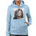 Sidney Maurer Original Portrait Of Whitney Houston Triangle Earrings Womens Hooded Sweatshirt - Womens Hooded Sweatshirt