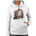 Sidney Maurer Original Portrait Of Whitney Houston Triangle Earrings Womens Hooded Sweatshirt - Womens Hooded Sweatshirt
