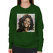 Sidney Maurer Original Portrait Of Whitney Houston Triangle Earrings Womens Sweatshirt - Womens Sweatshirt