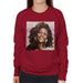 Sidney Maurer Original Portrait Of Whitney Houston Triangle Earrings Womens Sweatshirt - Womens Sweatshirt