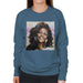 Sidney Maurer Original Portrait Of Whitney Houston Triangle Earrings Womens Sweatshirt - Womens Sweatshirt