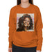 Sidney Maurer Original Portrait Of Whitney Houston Triangle Earrings Womens Sweatshirt - Womens Sweatshirt