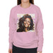 Sidney Maurer Original Portrait Of Whitney Houston Triangle Earrings Womens Sweatshirt - Womens Sweatshirt