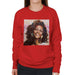 Sidney Maurer Original Portrait Of Whitney Houston Triangle Earrings Womens Sweatshirt - Womens Sweatshirt
