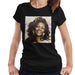 Sidney Maurer Original Portrait Of Whitney Houston Triangle Earrings Womens T-Shirt - Womens T-Shirt