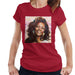Sidney Maurer Original Portrait Of Whitney Houston Triangle Earrings Womens T-Shirt - Womens T-Shirt