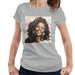 Sidney Maurer Original Portrait Of Whitney Houston Triangle Earrings Womens T-Shirt - Womens T-Shirt