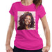 Sidney Maurer Original Portrait Of Whitney Houston Triangle Earrings Womens T-Shirt - Womens T-Shirt