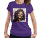Sidney Maurer Original Portrait Of Whitney Houston Triangle Earrings Womens T-Shirt - Womens T-Shirt