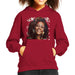 Sidney Maurer Original Portrait Of Whitney Houston White Kids Hooded Sweatshirt - Kids Boys Hooded Sweatshirt