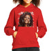 Sidney Maurer Original Portrait Of Whitney Houston White Kids Hooded Sweatshirt - Kids Boys Hooded Sweatshirt