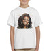 Sidney Maurer Original Portrait Of Whitney Houston White Kids T-Shirt - Kids Boys T-Shirt