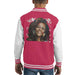 Sidney Maurer Original Portrait Of Whitney Houston White Kids Varsity Jacket - Kids Boys Varsity Jacket