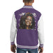 Sidney Maurer Original Portrait Of Whitney Houston White Kids Varsity Jacket - Kids Boys Varsity Jacket