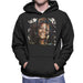 Sidney Maurer Original Portrait Of Whitney Houston White Mens Hooded Sweatshirt - Mens Hooded Sweatshirt