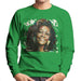 Sidney Maurer Original Portrait Of Whitney Houston White Mens Sweatshirt - Mens Sweatshirt