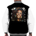 Sidney Maurer Original Portrait Of Whitney Houston White Mens Varsity Jacket - Mens Varsity Jacket