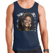 Sidney Maurer Original Portrait Of Whitney Houston White Mens Vest - Mens Vest