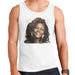 Sidney Maurer Original Portrait Of Whitney Houston White Mens Vest - Mens Vest