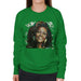 Sidney Maurer Original Portrait Of Whitney Houston White Womens Sweatshirt - Womens Sweatshirt