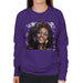 Sidney Maurer Original Portrait Of Whitney Houston White Womens Sweatshirt - Womens Sweatshirt
