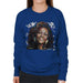 Sidney Maurer Original Portrait Of Whitney Houston White Womens Sweatshirt - Womens Sweatshirt