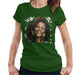 Sidney Maurer Original Portrait Of Whitney Houston White Womens T-Shirt - Womens T-Shirt