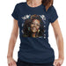 Sidney Maurer Original Portrait Of Whitney Houston White Womens T-Shirt - Womens T-Shirt