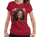 Sidney Maurer Original Portrait Of Whitney Houston White Womens T-Shirt - Womens T-Shirt