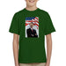 Sidney Maurer Original Portrait Of Barack Obama Kids T-Shirt - Kids Boys T-Shirt
