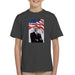 Sidney Maurer Original Portrait Of Barack Obama Kids T-Shirt - Kids Boys T-Shirt