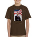 Sidney Maurer Original Portrait Of Barack Obama Kids T-Shirt - Kids Boys T-Shirt