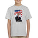 Sidney Maurer Original Portrait Of Barack Obama Kids T-Shirt - Kids Boys T-Shirt