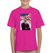 Sidney Maurer Original Portrait Of Barack Obama Kids T-Shirt - Kids Boys T-Shirt