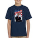 Sidney Maurer Original Portrait Of Barack Obama Kids T-Shirt - Kids Boys T-Shirt