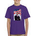 Sidney Maurer Original Portrait Of Barack Obama Kids T-Shirt - Kids Boys T-Shirt