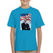 Sidney Maurer Original Portrait Of Barack Obama Kids T-Shirt - Kids Boys T-Shirt
