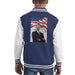Sidney Maurer Original Portrait Of Barack Obama Kids Varsity Jacket - Kids Boys Varsity Jacket