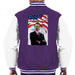 Sidney Maurer Original Portrait Of Barack Obama Mens Varsity Jacket - Mens Varsity Jacket