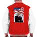 Sidney Maurer Original Portrait Of Barack Obama Mens Varsity Jacket - Mens Varsity Jacket